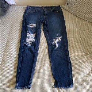 Just Black distressed jeans